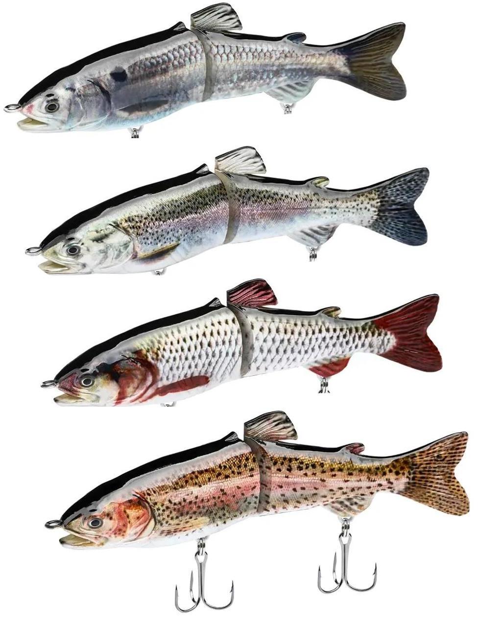 Lipless Segmented Glide Bait  #1 Lipless Segmented Glide Bait  #1